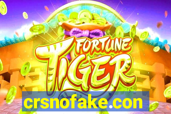 crsnofake.con