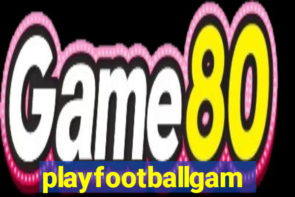 playfootballgames